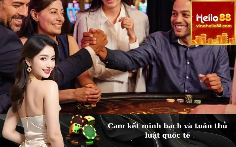 Cam kết minh bạch và tuân thủ luật quốc tế