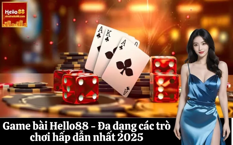 Game bài Hello88 - Đa dạng các trò chơi hấp dẫn nhất 2025